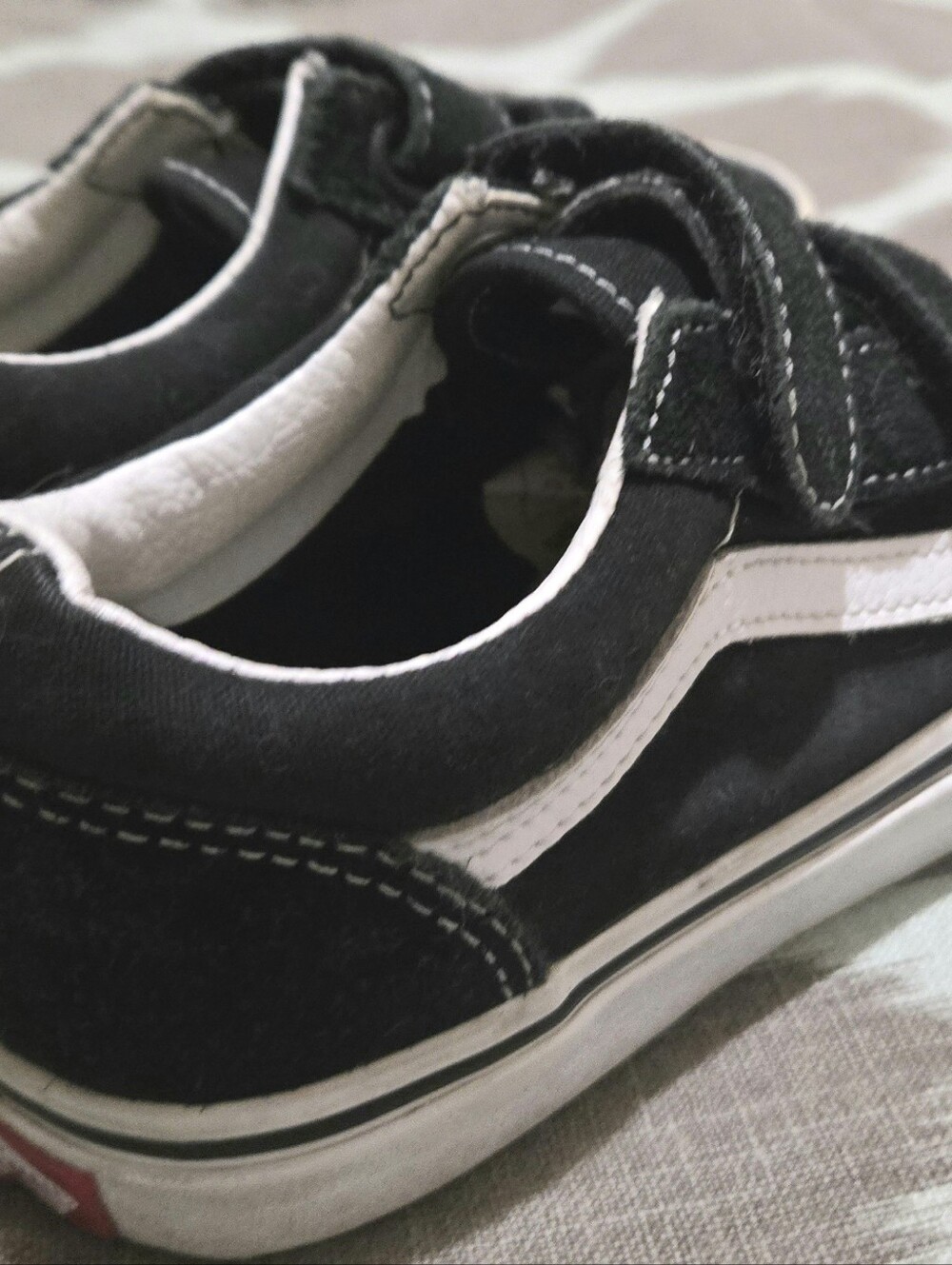 Kids Size 2 Vans Black Suede Shoes. Gently Worn. No Stains, Rips Etc